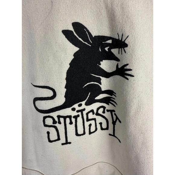 Stussy Other - stussy Rat Hoodie Cream Medium